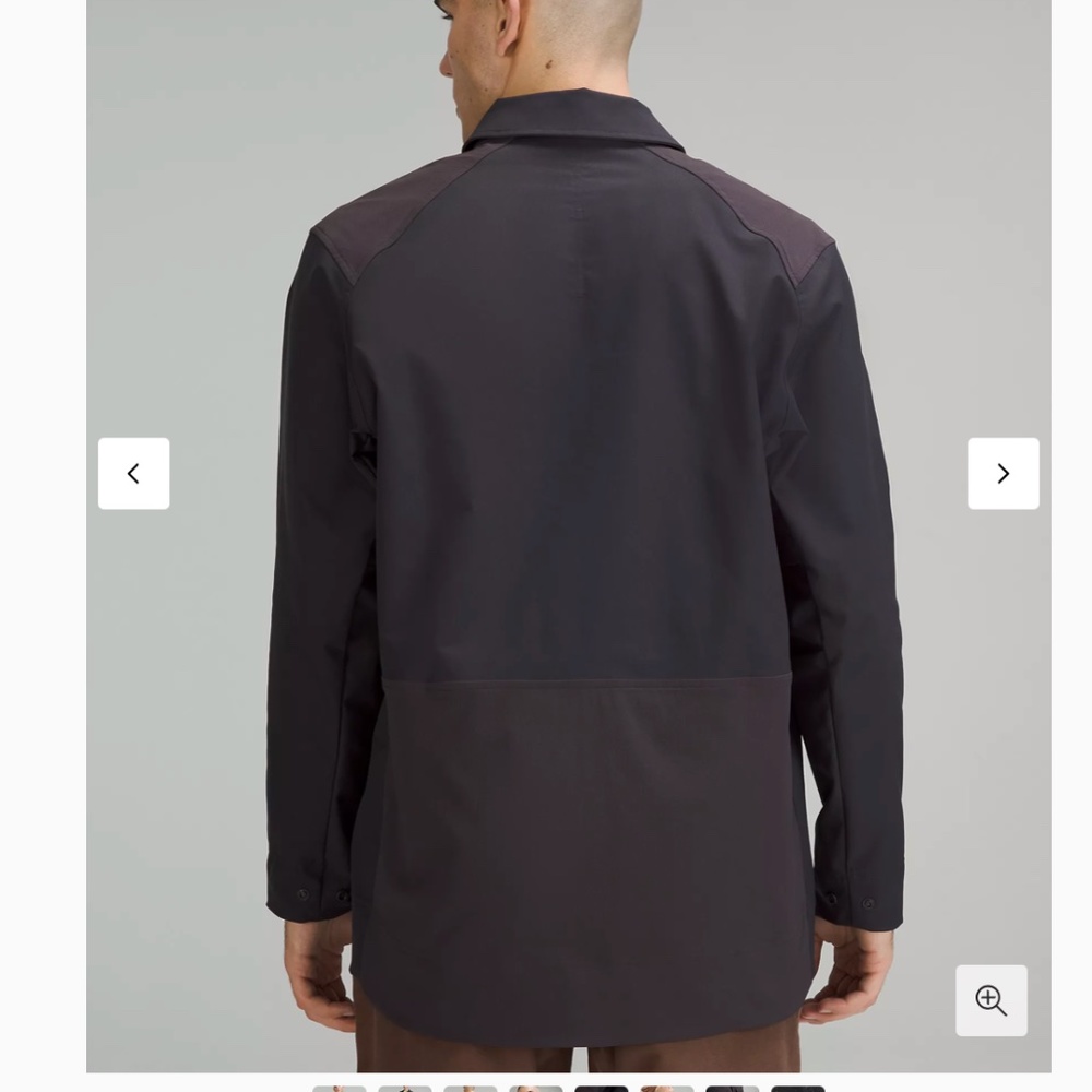 Snap-Front Collared Jacket - Picture 3 of 5